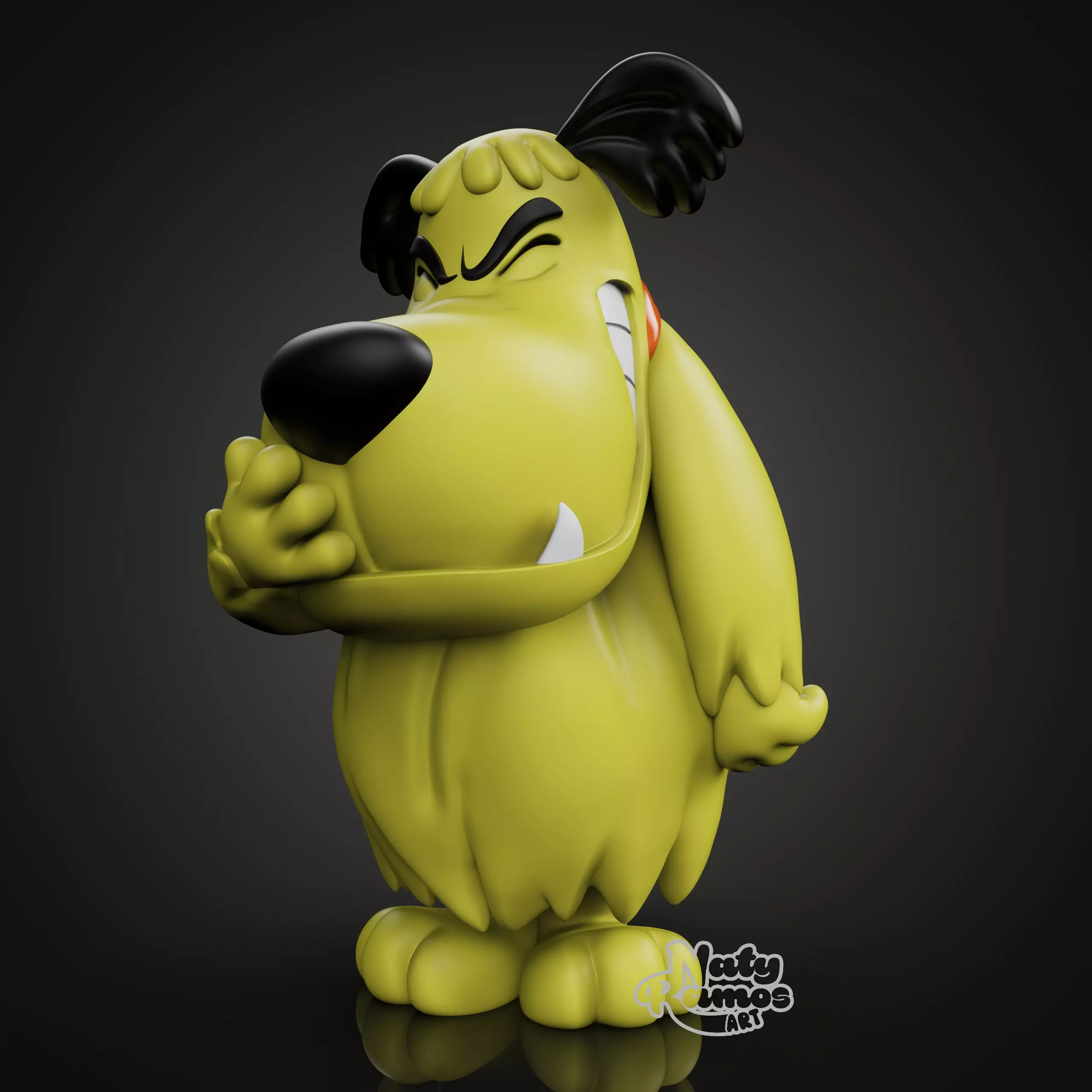 MUTTLEY 3D print model_2