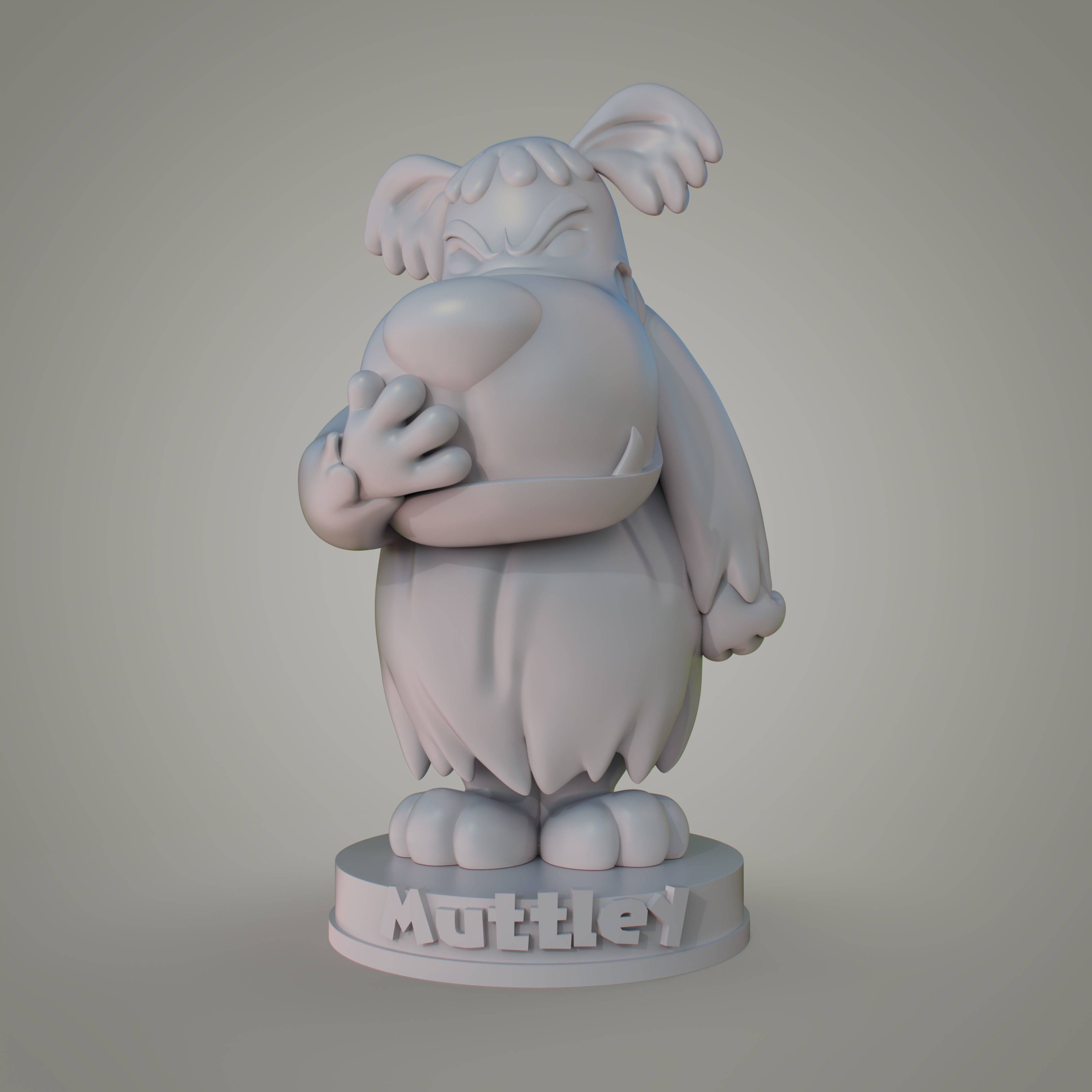 MUTTLEY 3D print model_6