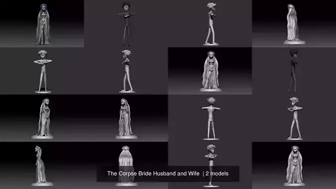 The Corpse Bride Husband and Wife 