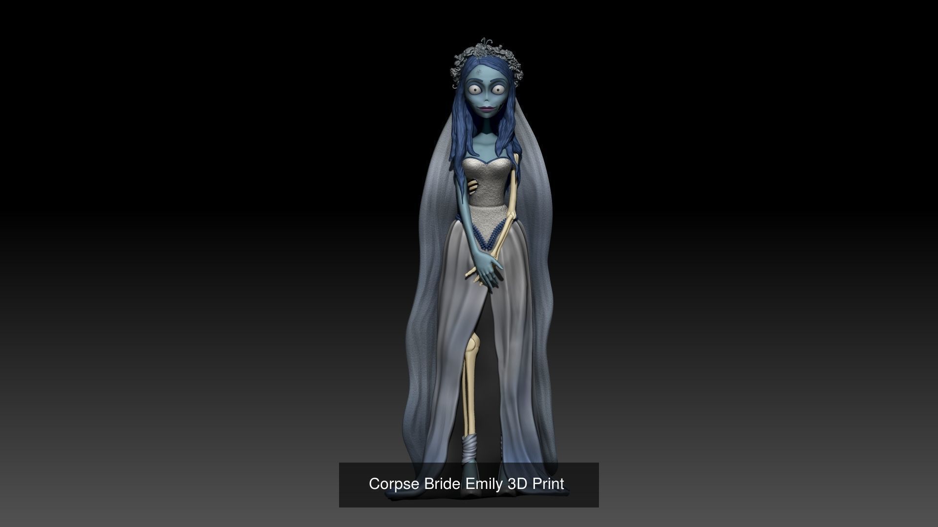 The Corpse Bride Husband and Wife  3D Model Collection_2