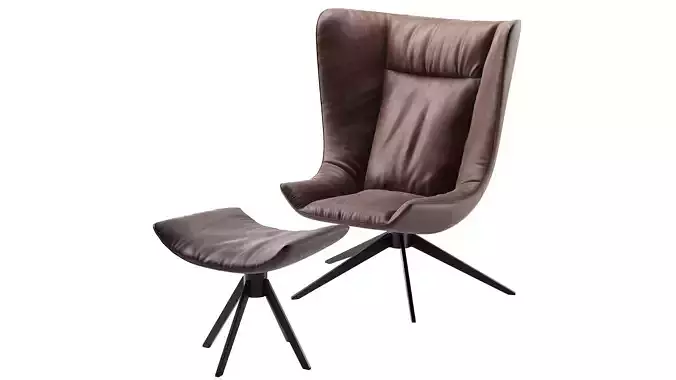 Armchair COLIBRI SOFT 3D model