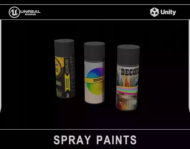Spray Paint Cans
