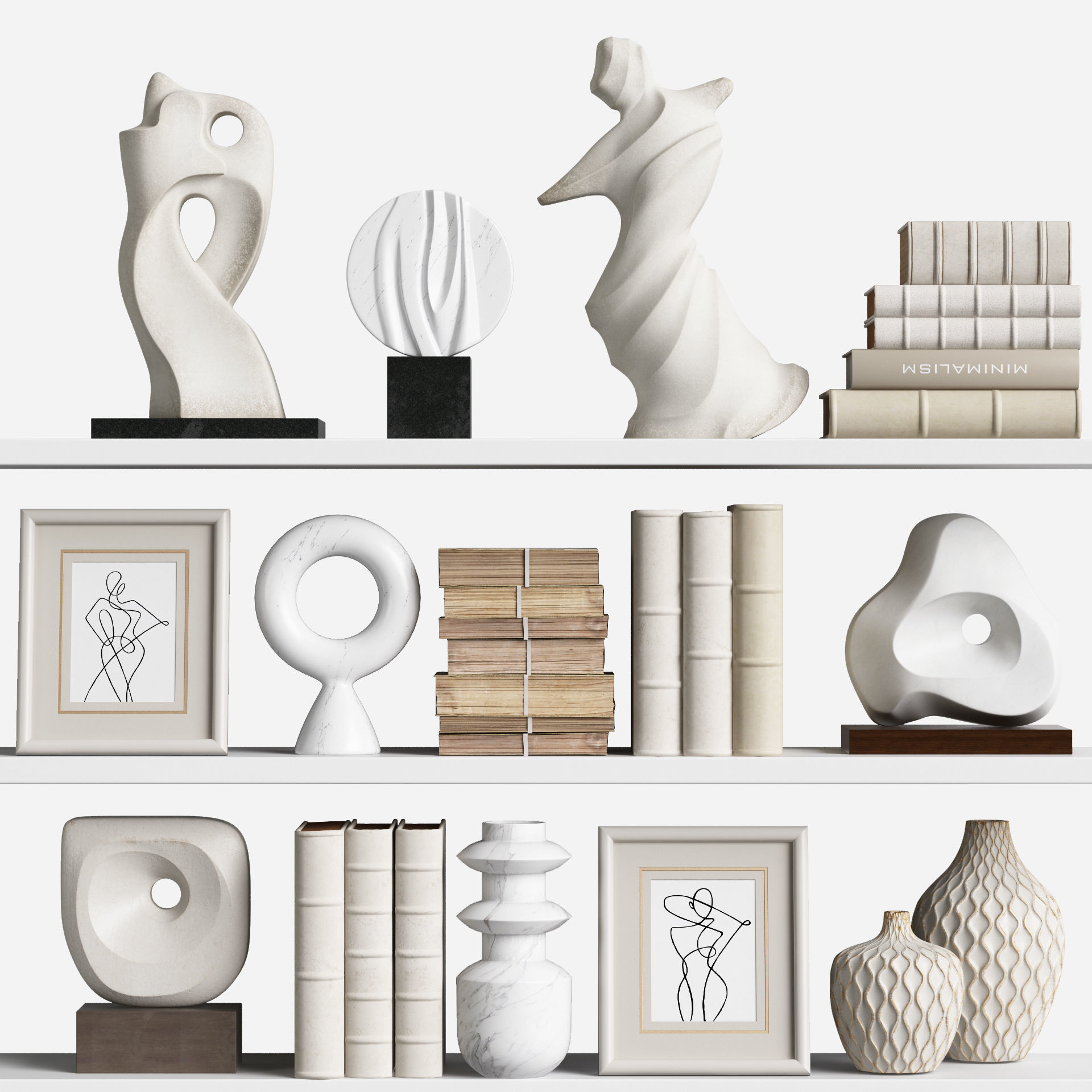 Decor Set 207 3D model_1