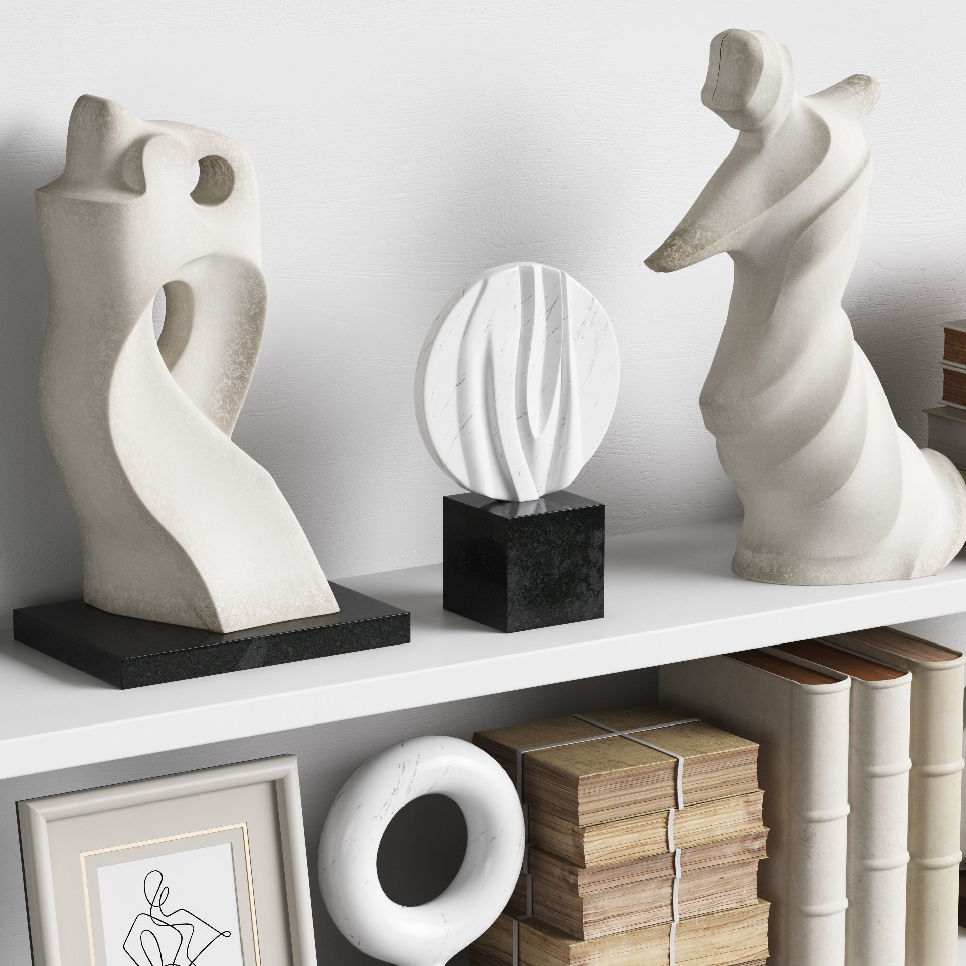 Decor Set 207 3D model_2