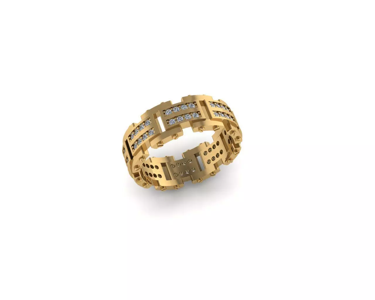 Rings 3D print model_0