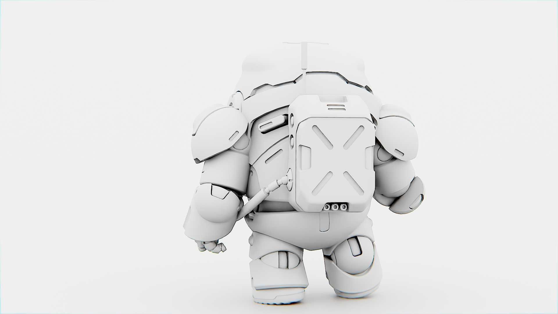 AMONG US   Rigged for Unreal Engine - Unity - MIXAMO 3D model_36