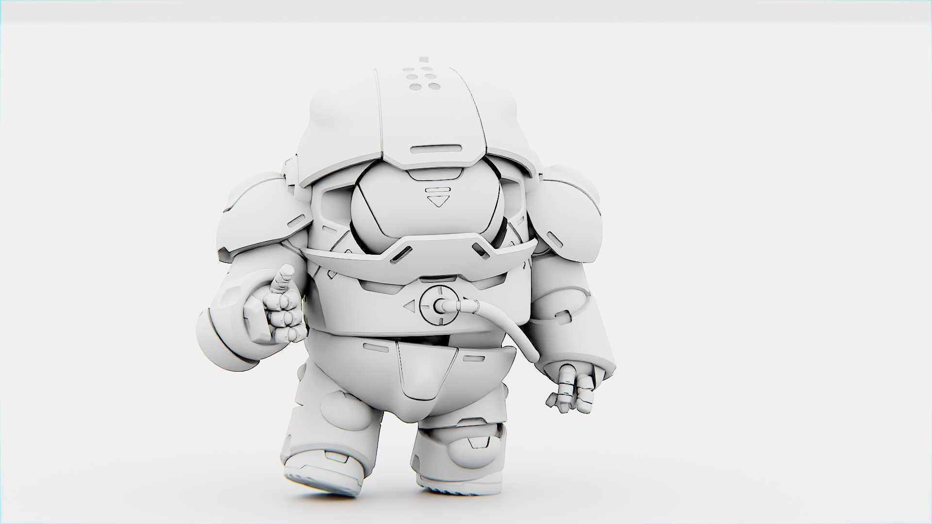 AMONG US   Rigged for Unreal Engine - Unity - MIXAMO 3D model_35