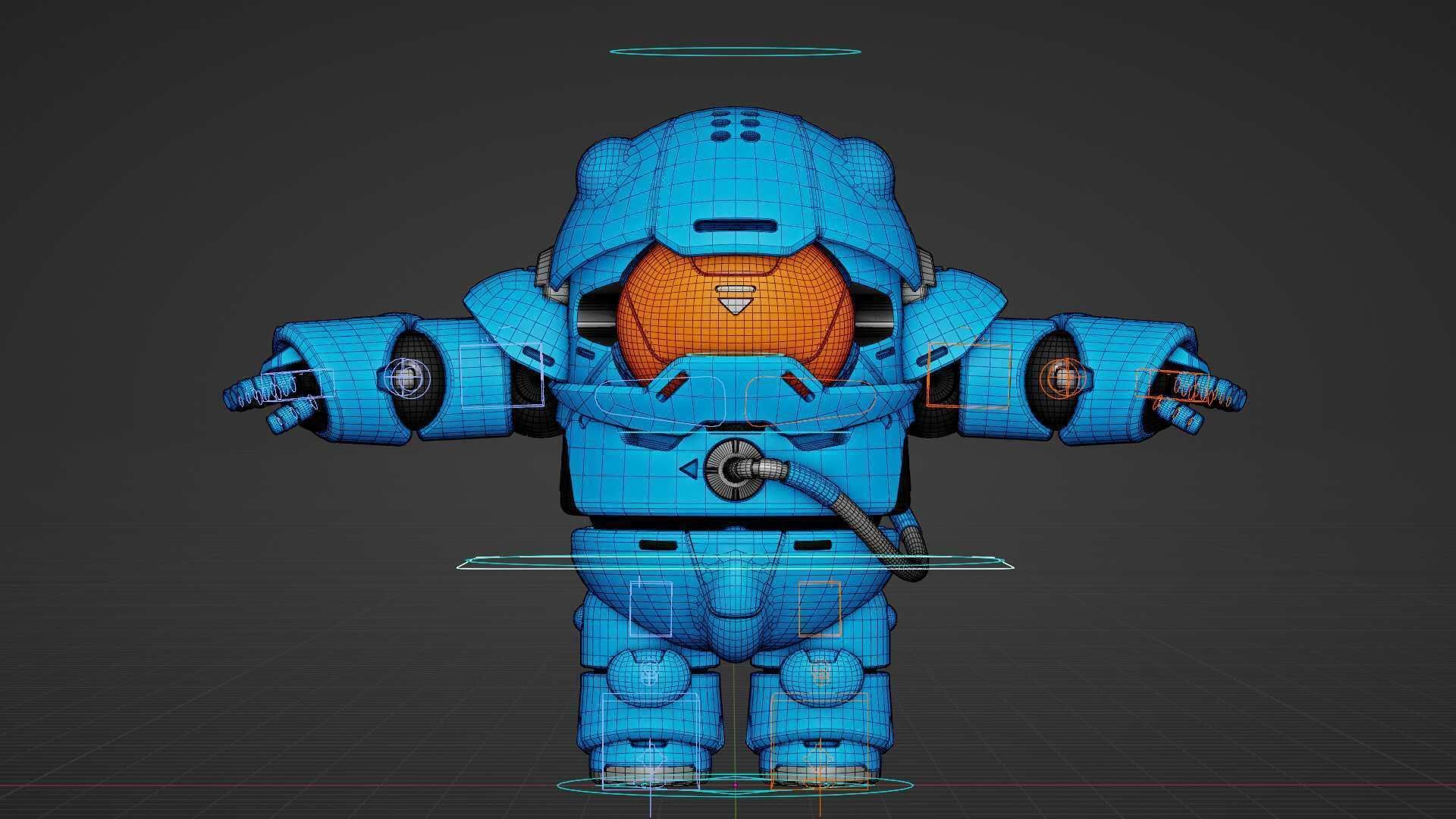 AMONG US   Rigged for Unreal Engine - Unity - MIXAMO 3D model_39