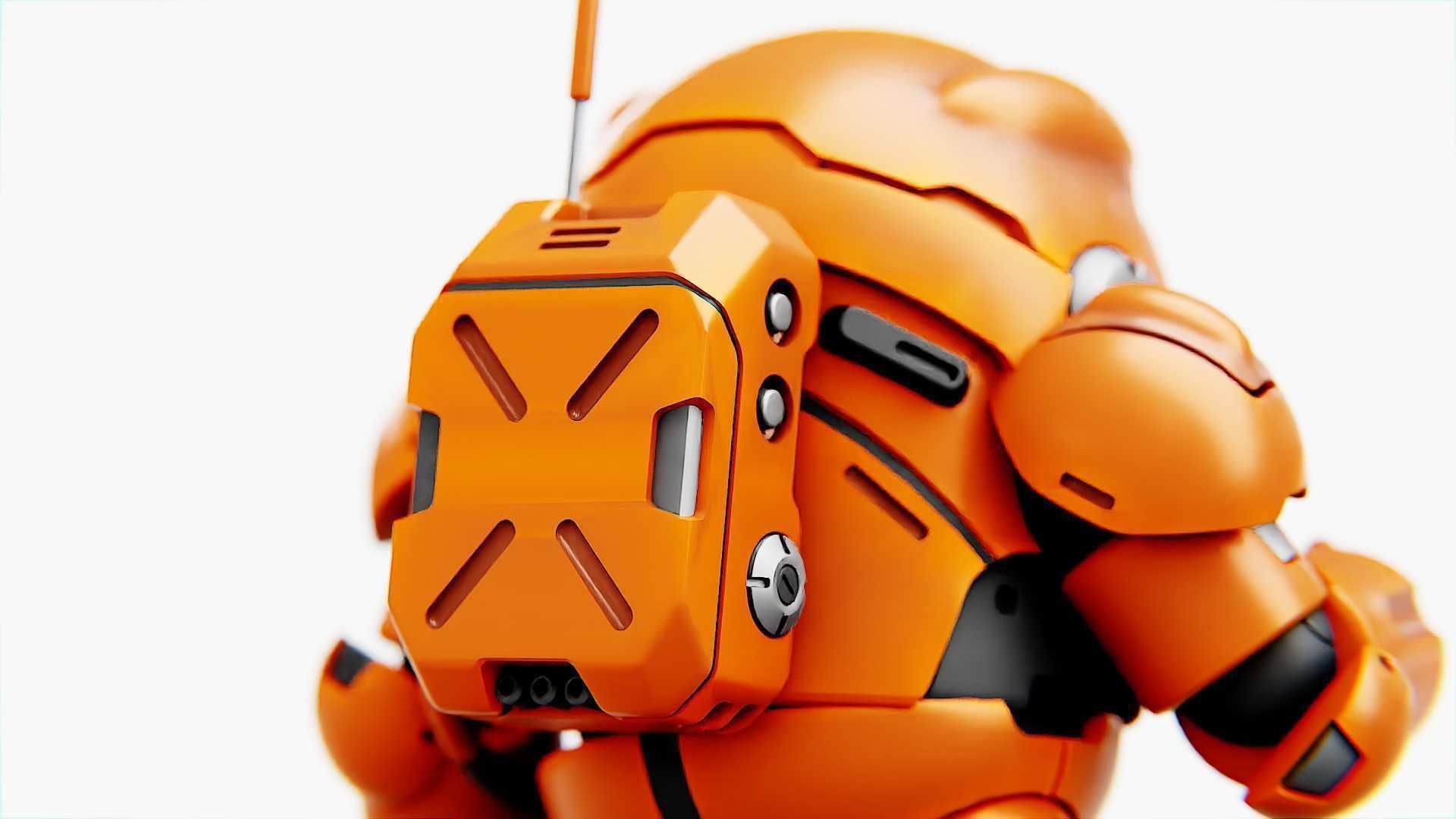 AMONG US   Rigged for Unreal Engine - Unity - MIXAMO 3D model_20