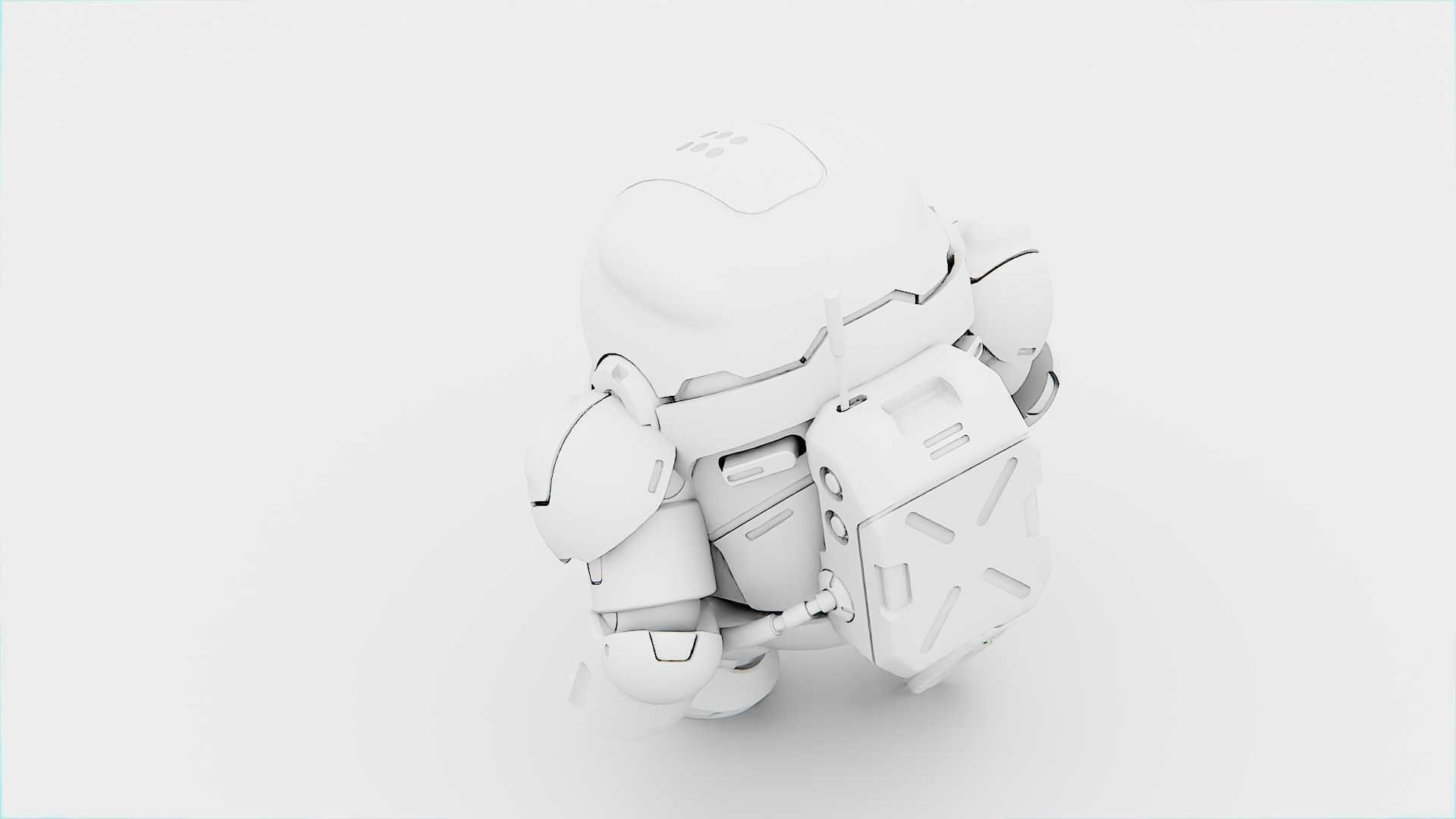 AMONG US   Rigged for Unreal Engine - Unity - MIXAMO 3D model_34