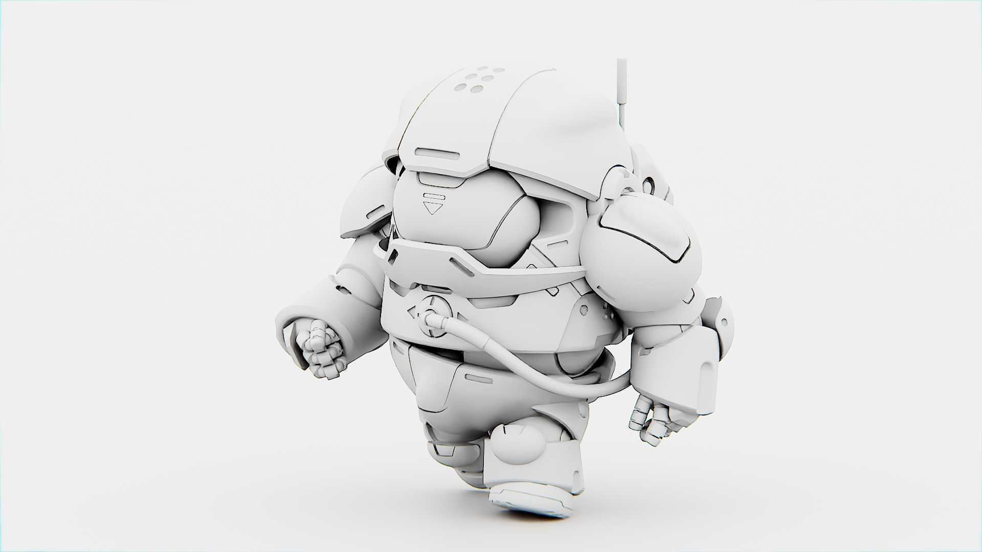 AMONG US   Rigged for Unreal Engine - Unity - MIXAMO 3D model_32