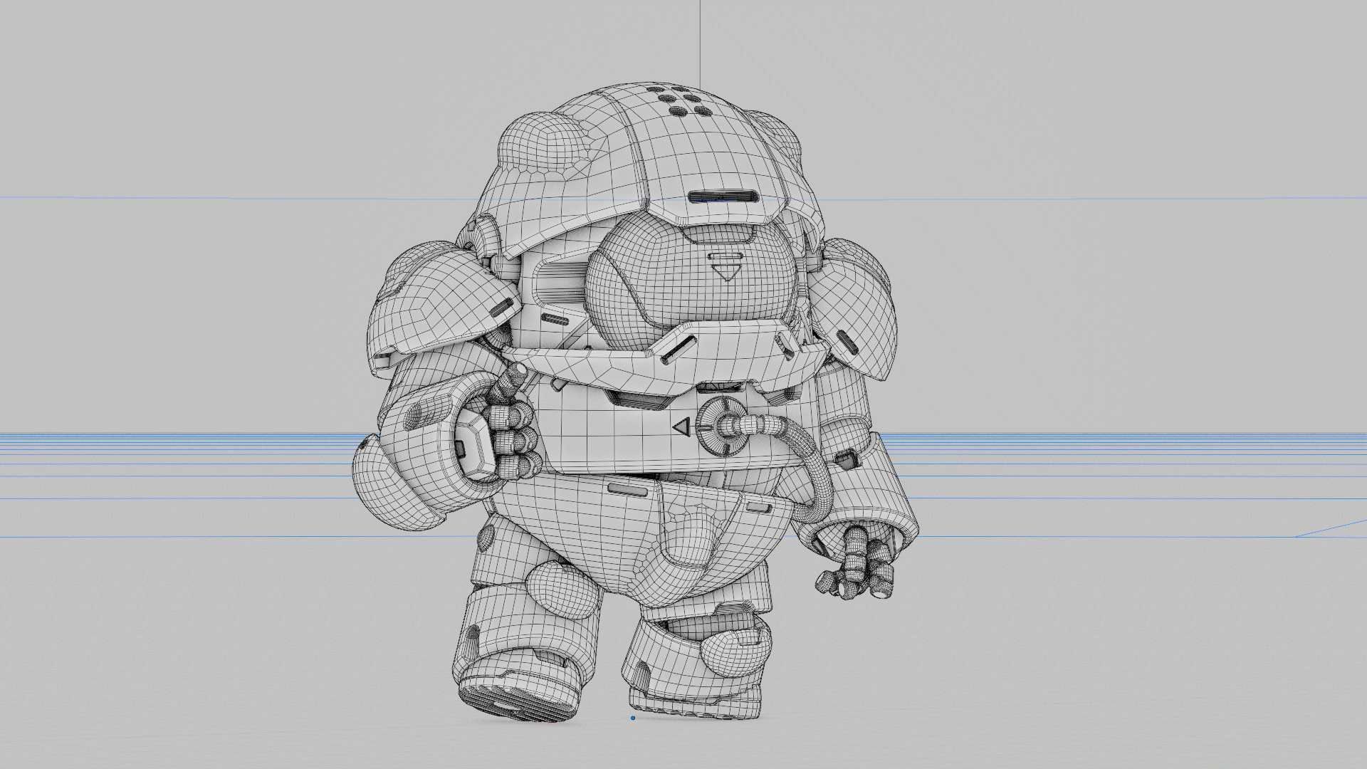 AMONG US   Rigged for Unreal Engine - Unity - MIXAMO 3D model_40