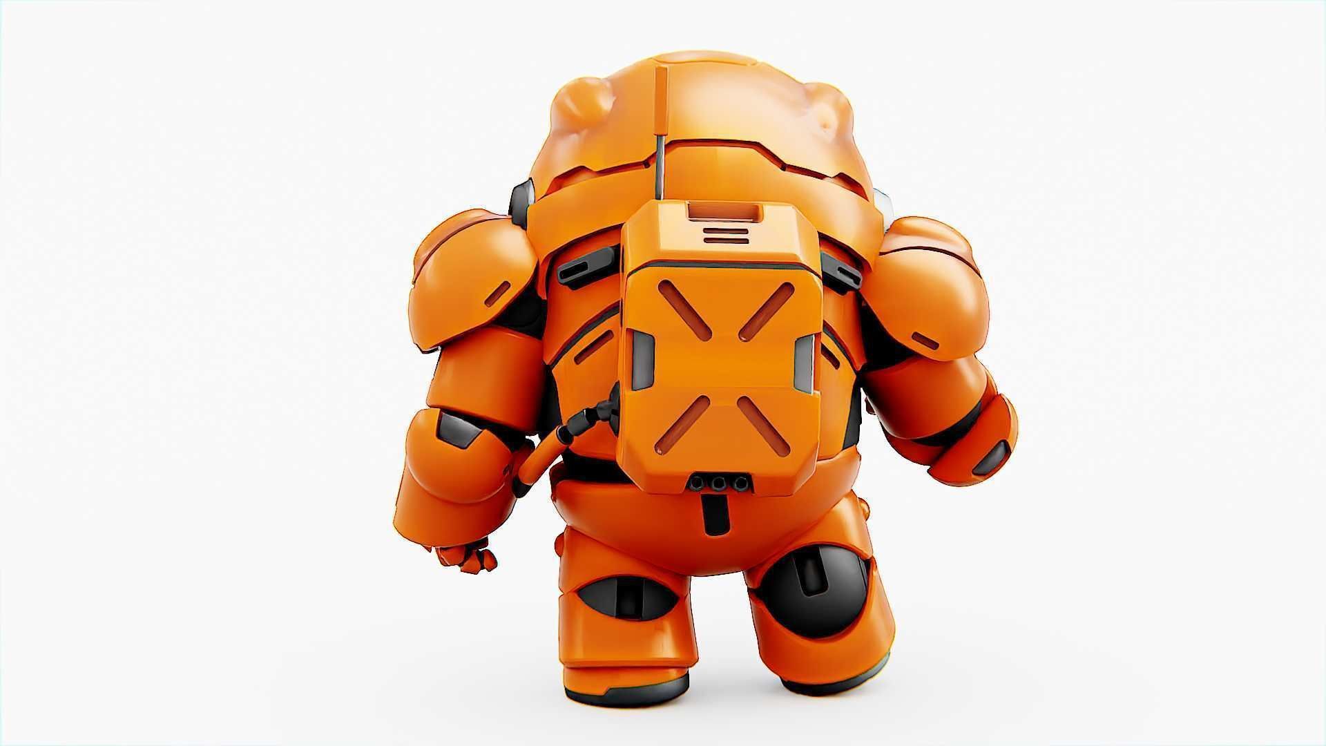 AMONG US   Rigged for Unreal Engine - Unity - MIXAMO 3D model_8