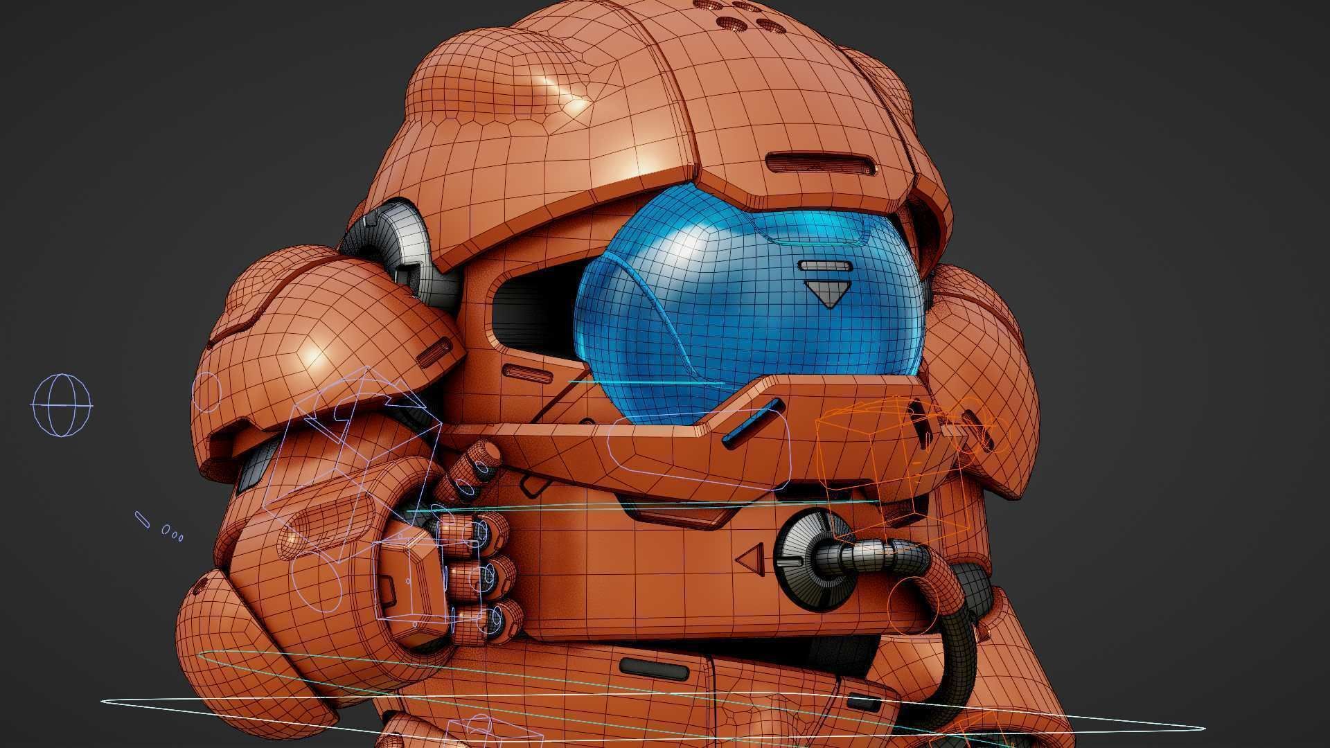 AMONG US   Rigged for Unreal Engine - Unity - MIXAMO 3D model_38