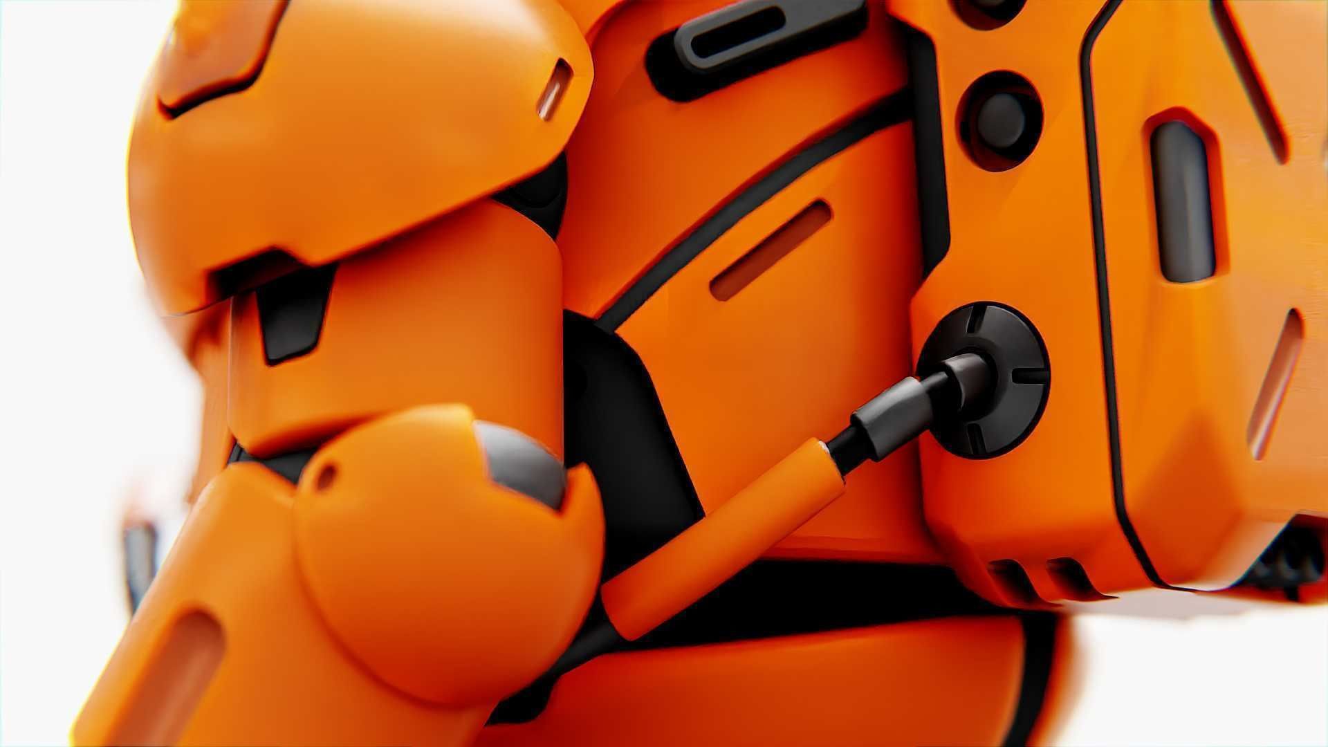 AMONG US   Rigged for Unreal Engine - Unity - MIXAMO 3D model_21