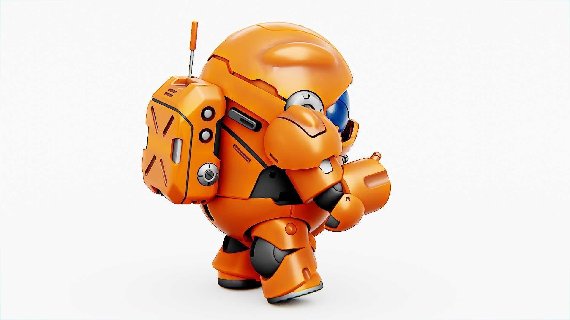 AMONG US   Rigged for Unreal Engine - Unity - MIXAMO 3D model_10