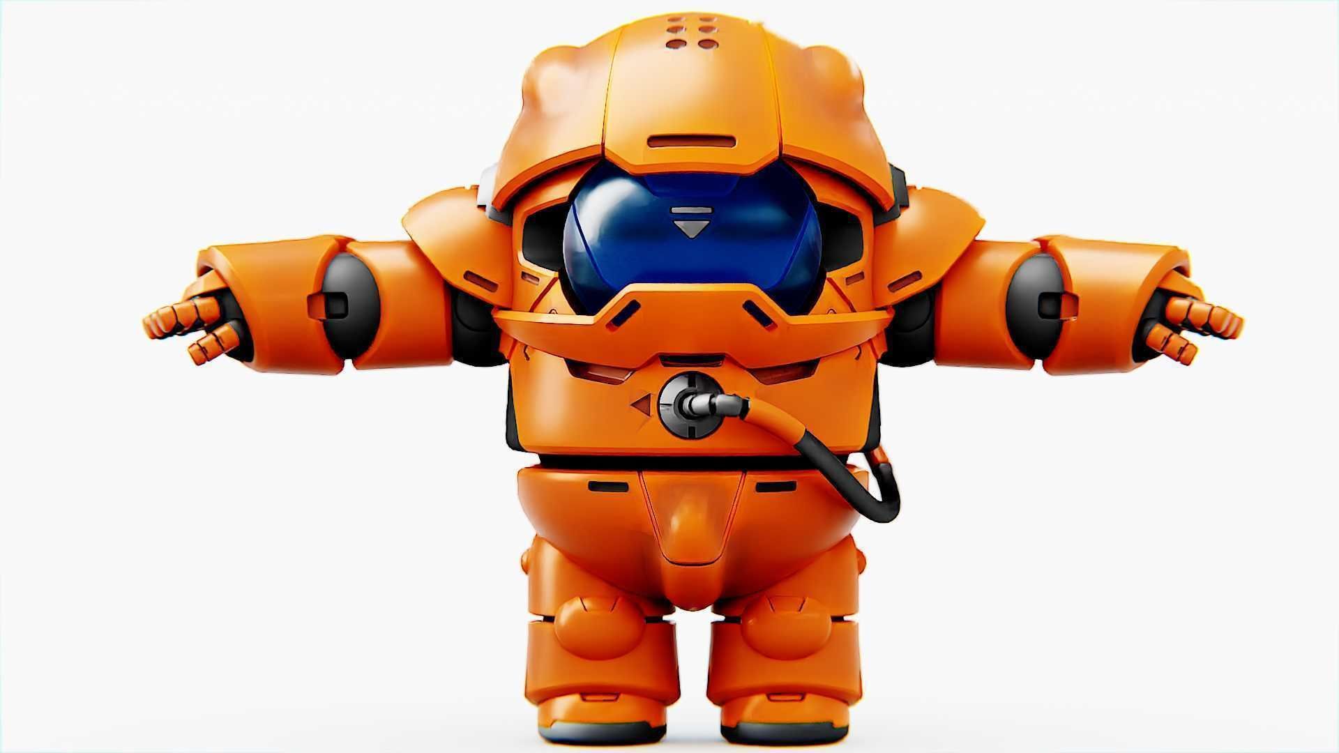 AMONG US   Rigged for Unreal Engine - Unity - MIXAMO 3D model_22