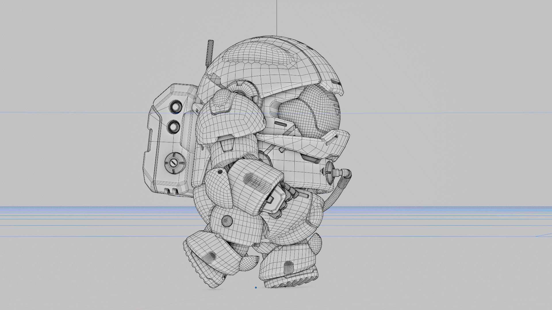 AMONG US   Rigged for Unreal Engine - Unity - MIXAMO 3D model_42