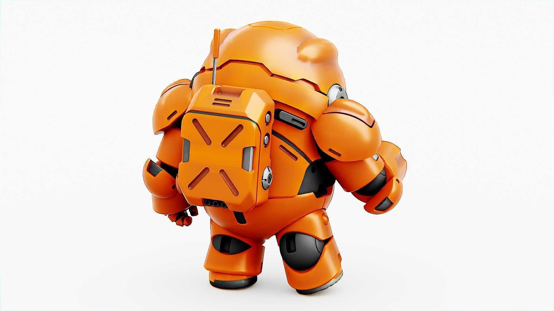 AMONG US   Rigged for Unreal Engine - Unity - MIXAMO 3D model_9