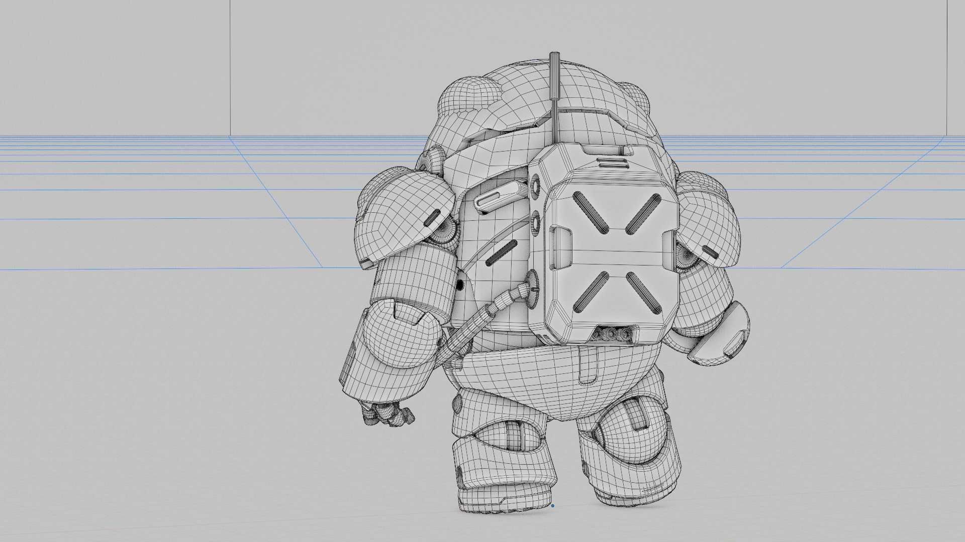 AMONG US   Rigged for Unreal Engine - Unity - MIXAMO 3D model_41