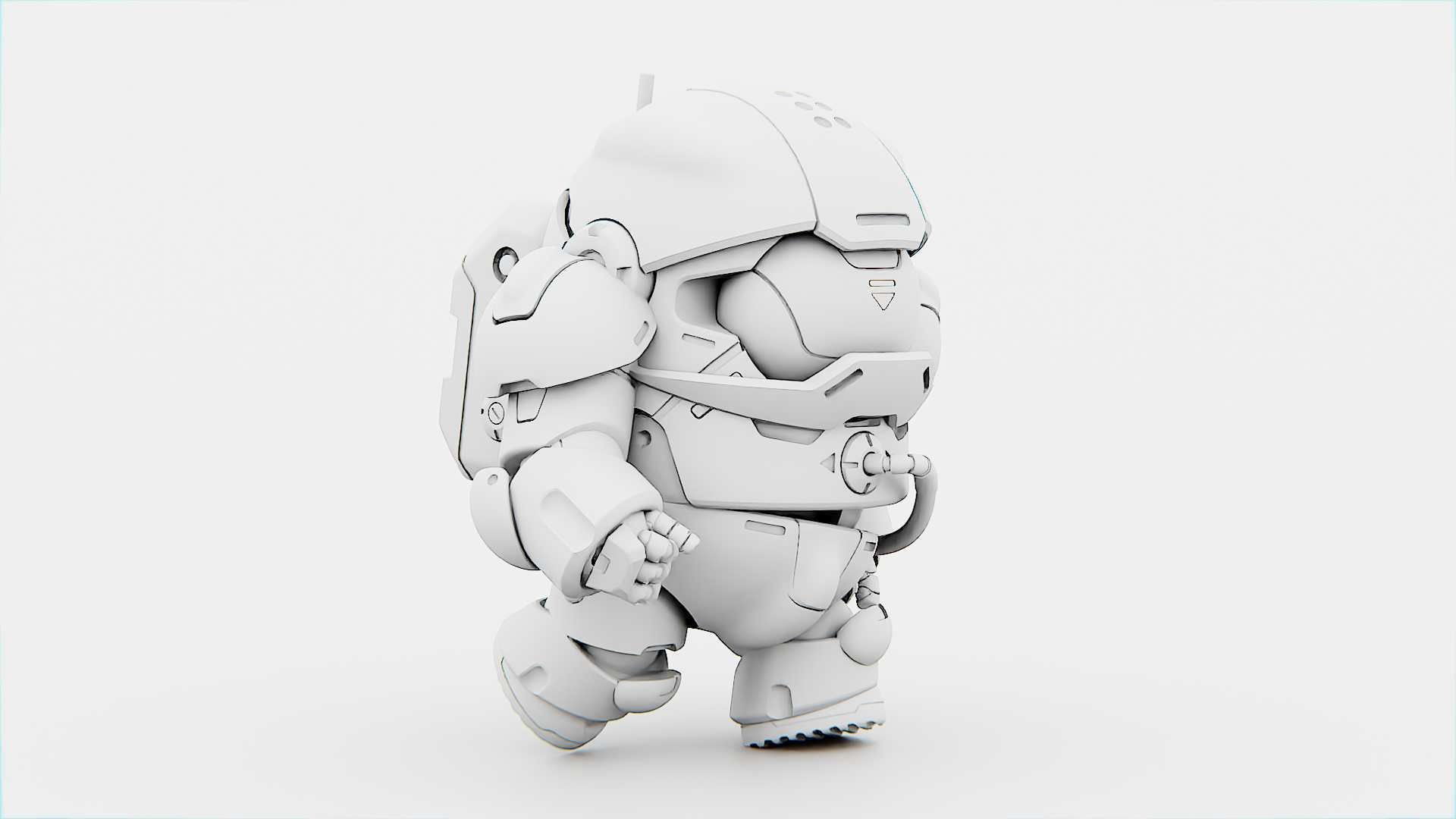 AMONG US   Rigged for Unreal Engine - Unity - MIXAMO 3D model_33