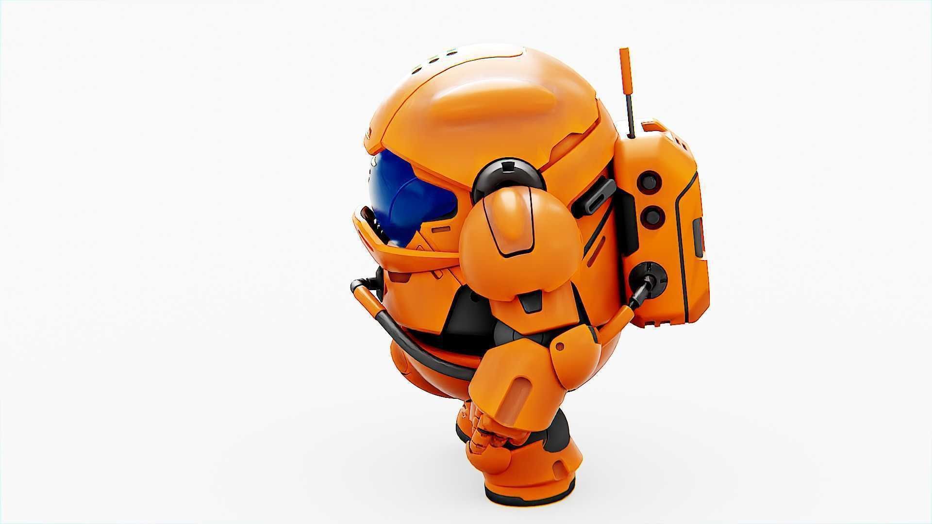 AMONG US   Rigged for Unreal Engine - Unity - MIXAMO 3D model_5