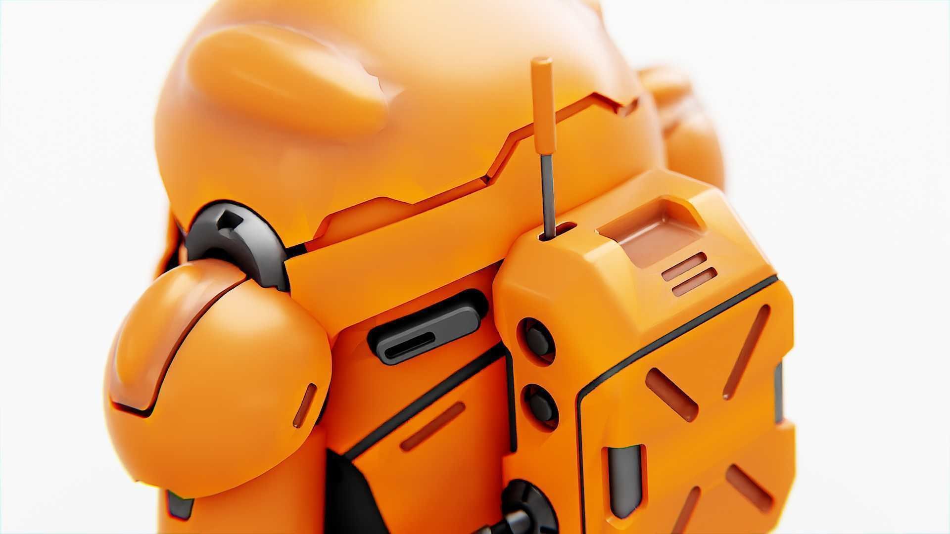 AMONG US   Rigged for Unreal Engine - Unity - MIXAMO 3D model_16