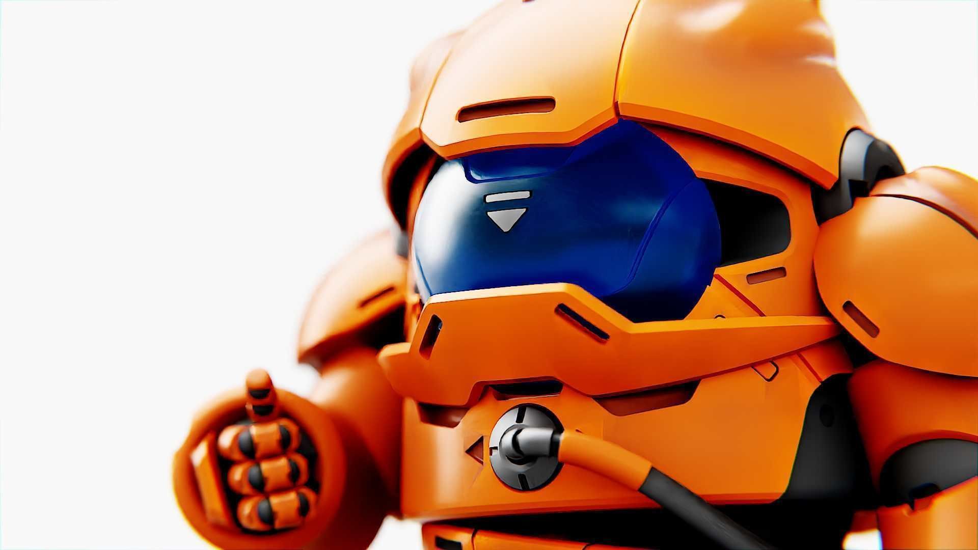 AMONG US   Rigged for Unreal Engine - Unity - MIXAMO 3D model_15