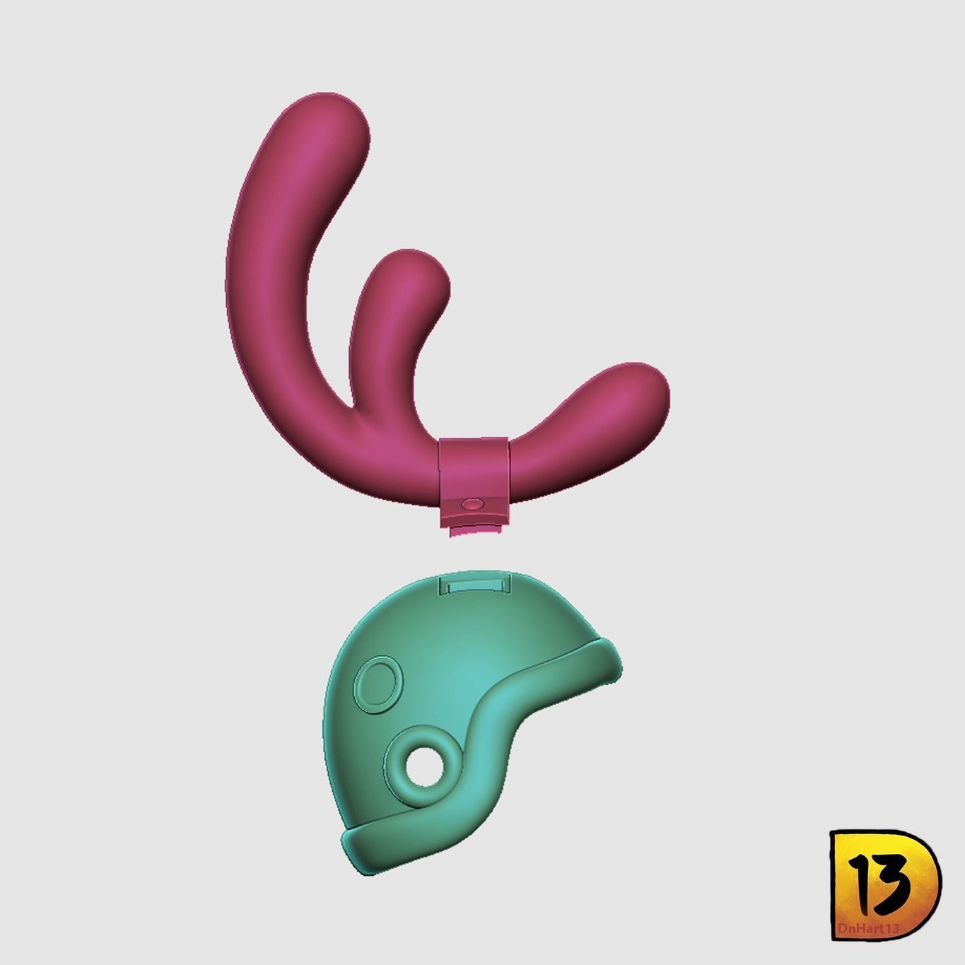 MiniPrint 005 - Grinch and Max 3D print model_6