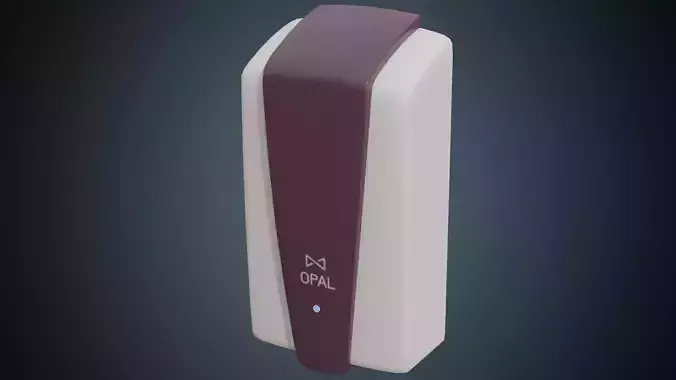 Soap Dispenser 1A Low-poly 3D model