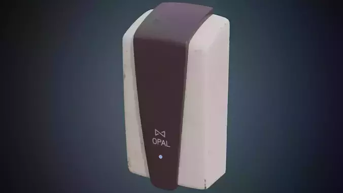Soap Dispenser 1B Low-poly 3D model