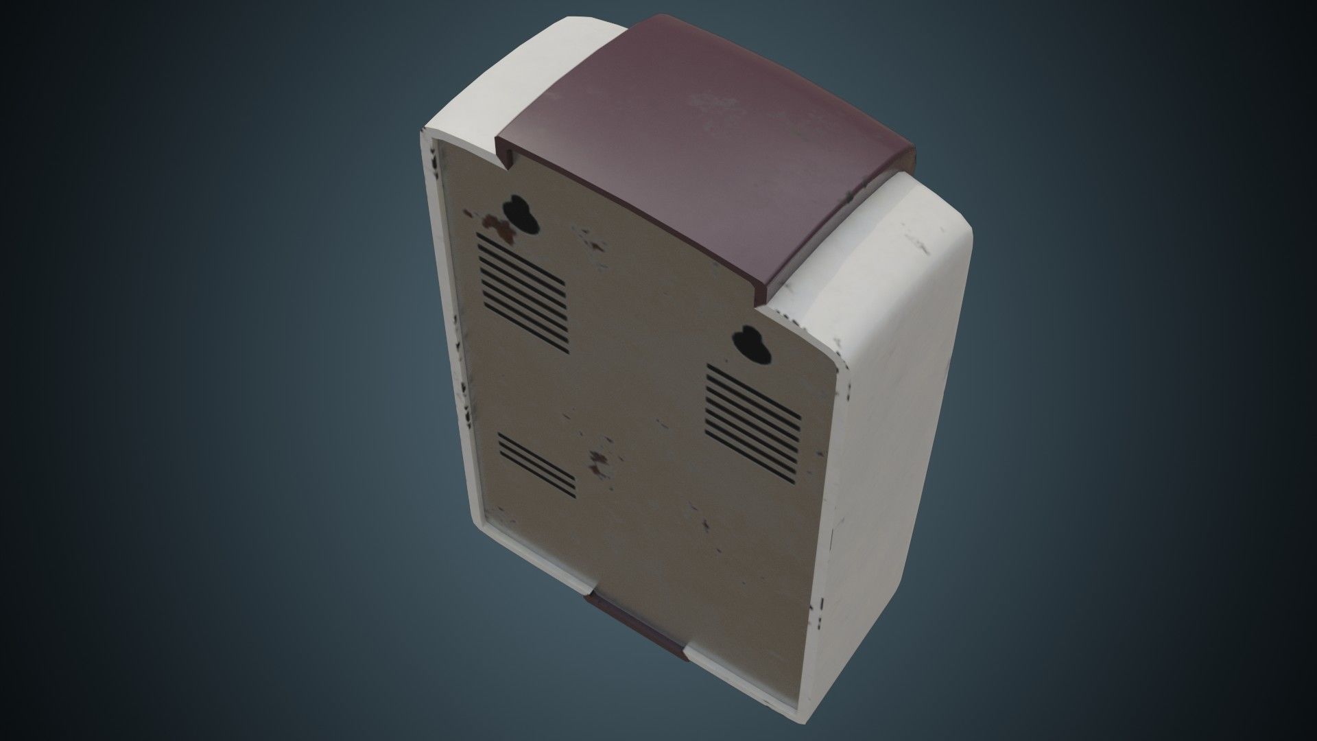 Soap Dispenser 1B Low-poly 3D model_2