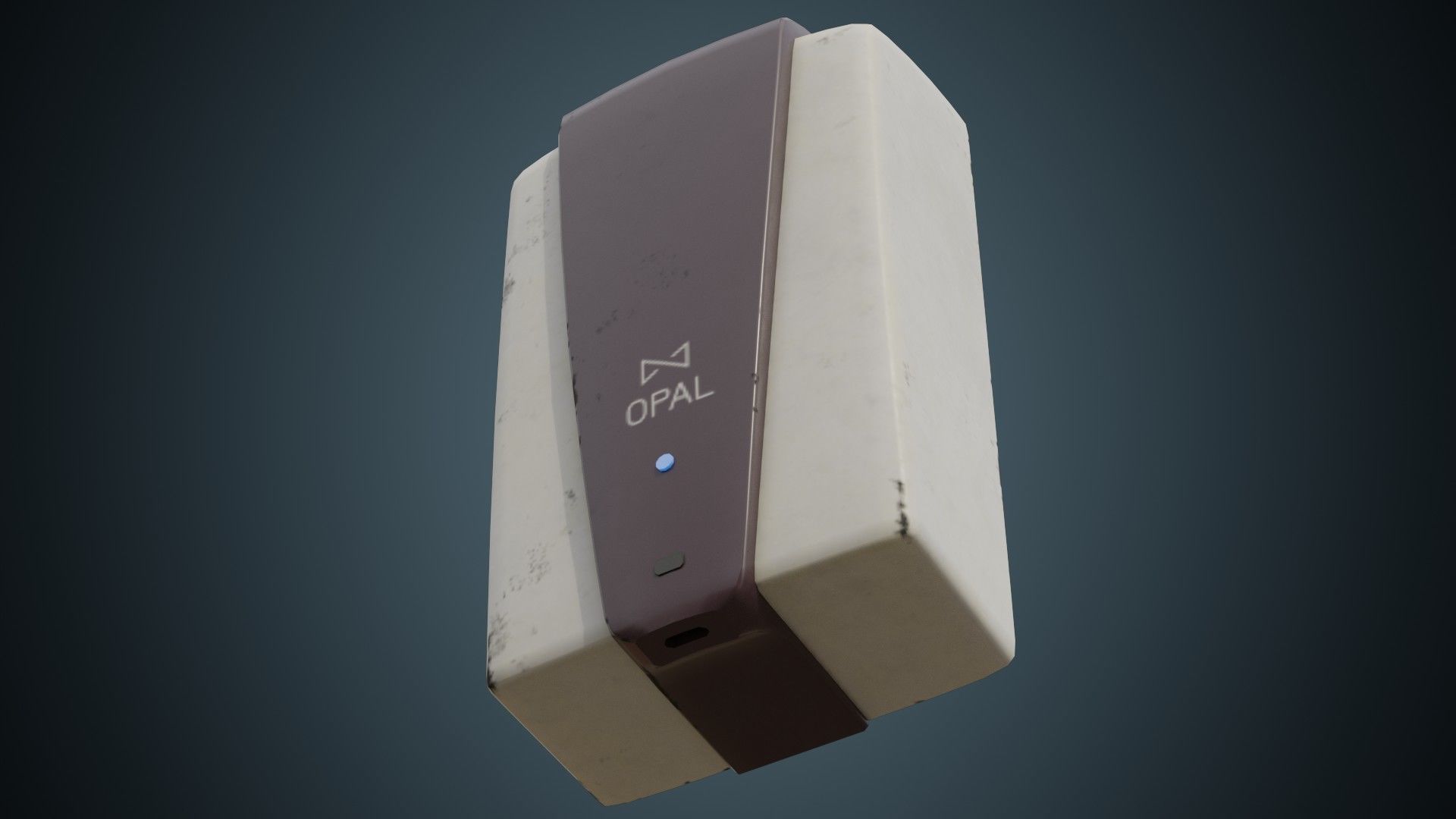 Soap Dispenser 1B Low-poly 3D model_4