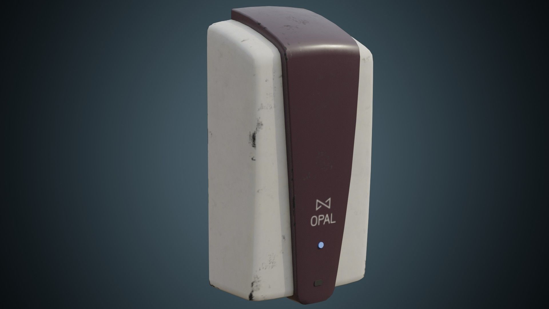 Soap Dispenser 1B Low-poly 3D model_1