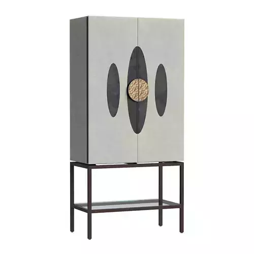 Phoenix Drinks Cabinet SKU 5208 VEL PKV 3D model