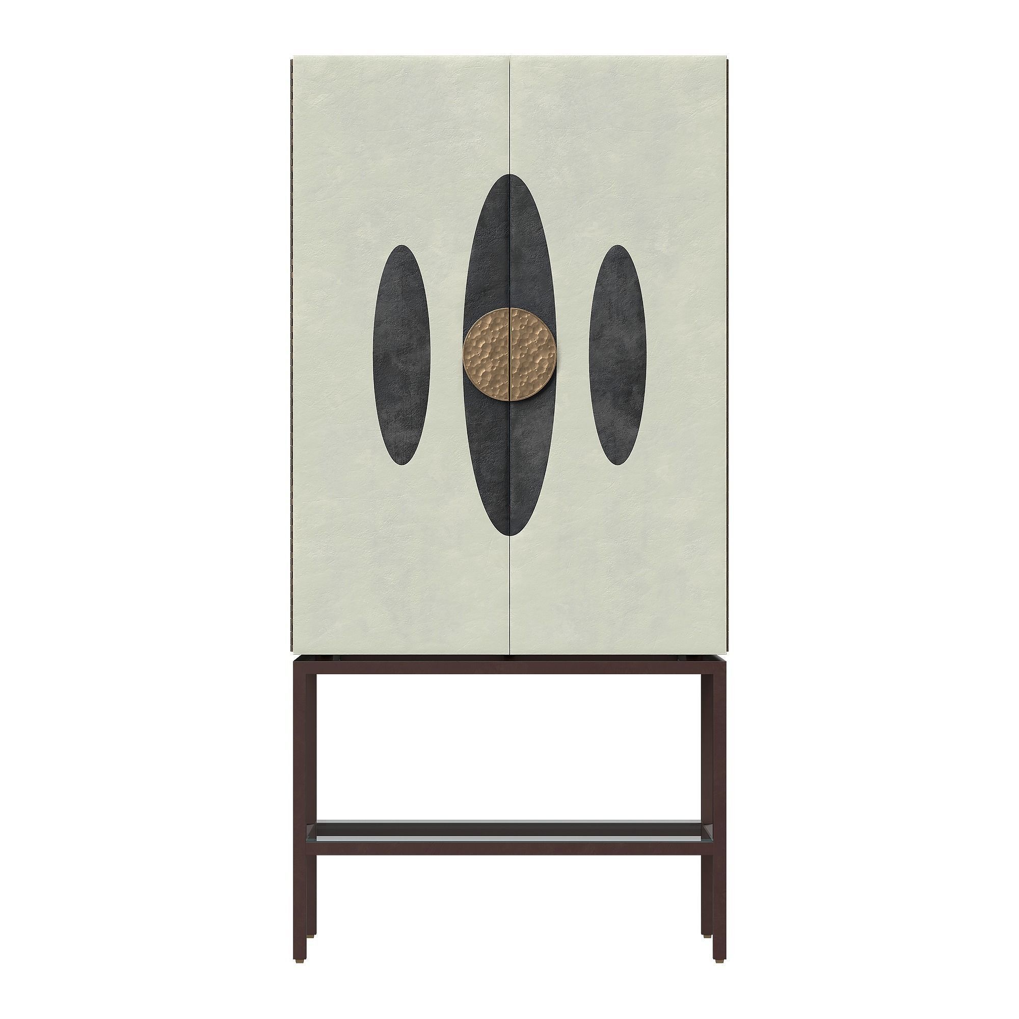 Phoenix Drinks Cabinet SKU 5208 VEL PKV 3D model_1
