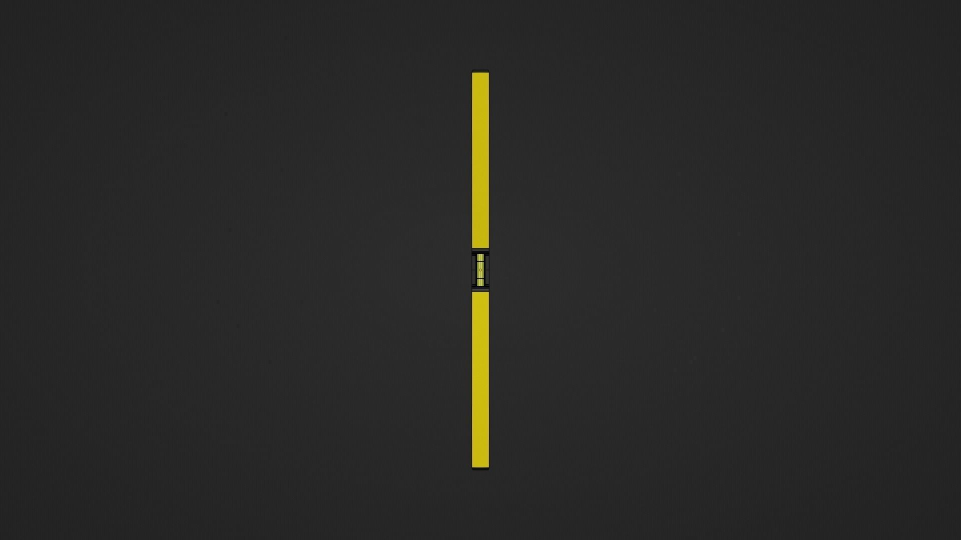 Spirit Level Low-poly 3D model_20