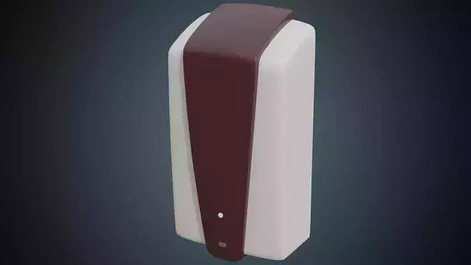Soap Dispenser 1 Basic Low-poly 3D model
