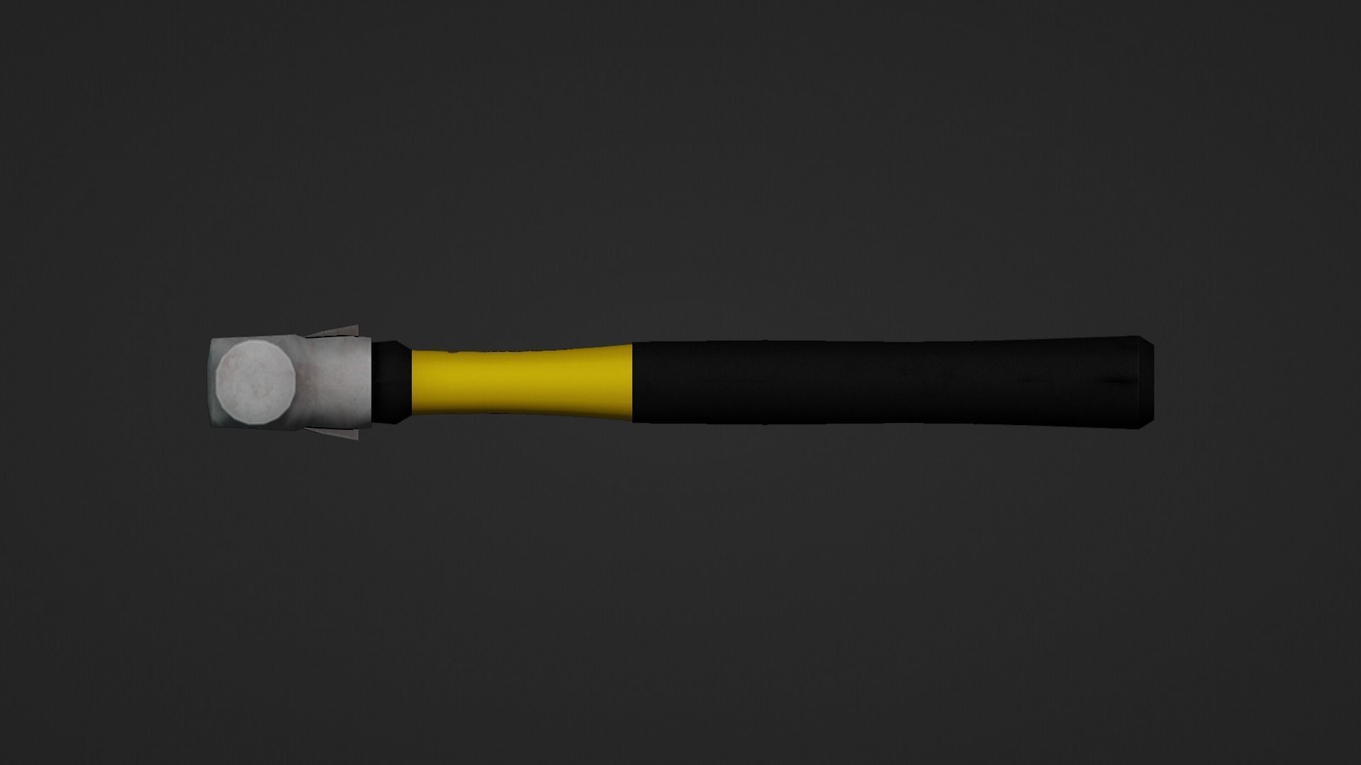 Hammer Low-poly 3D model_17