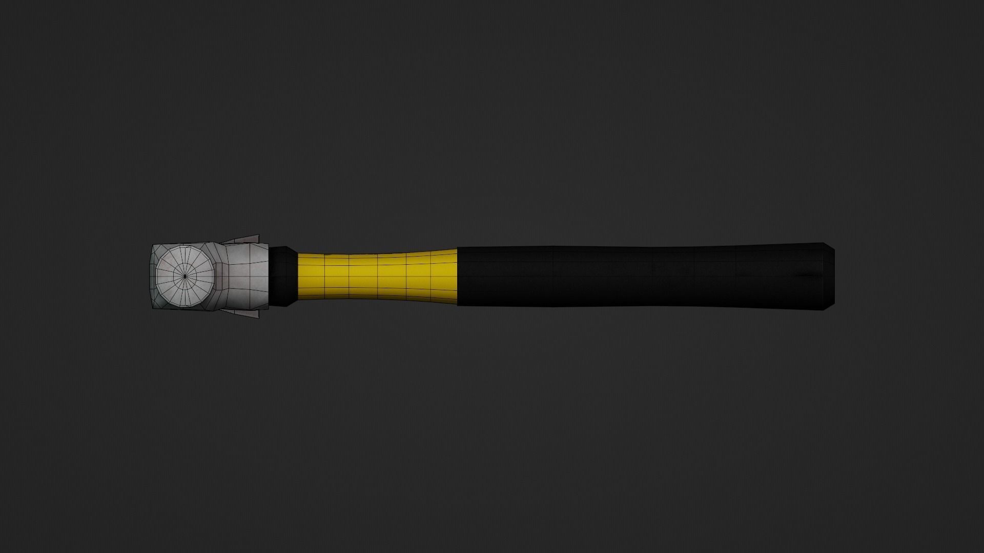 Hammer Low-poly 3D model_18
