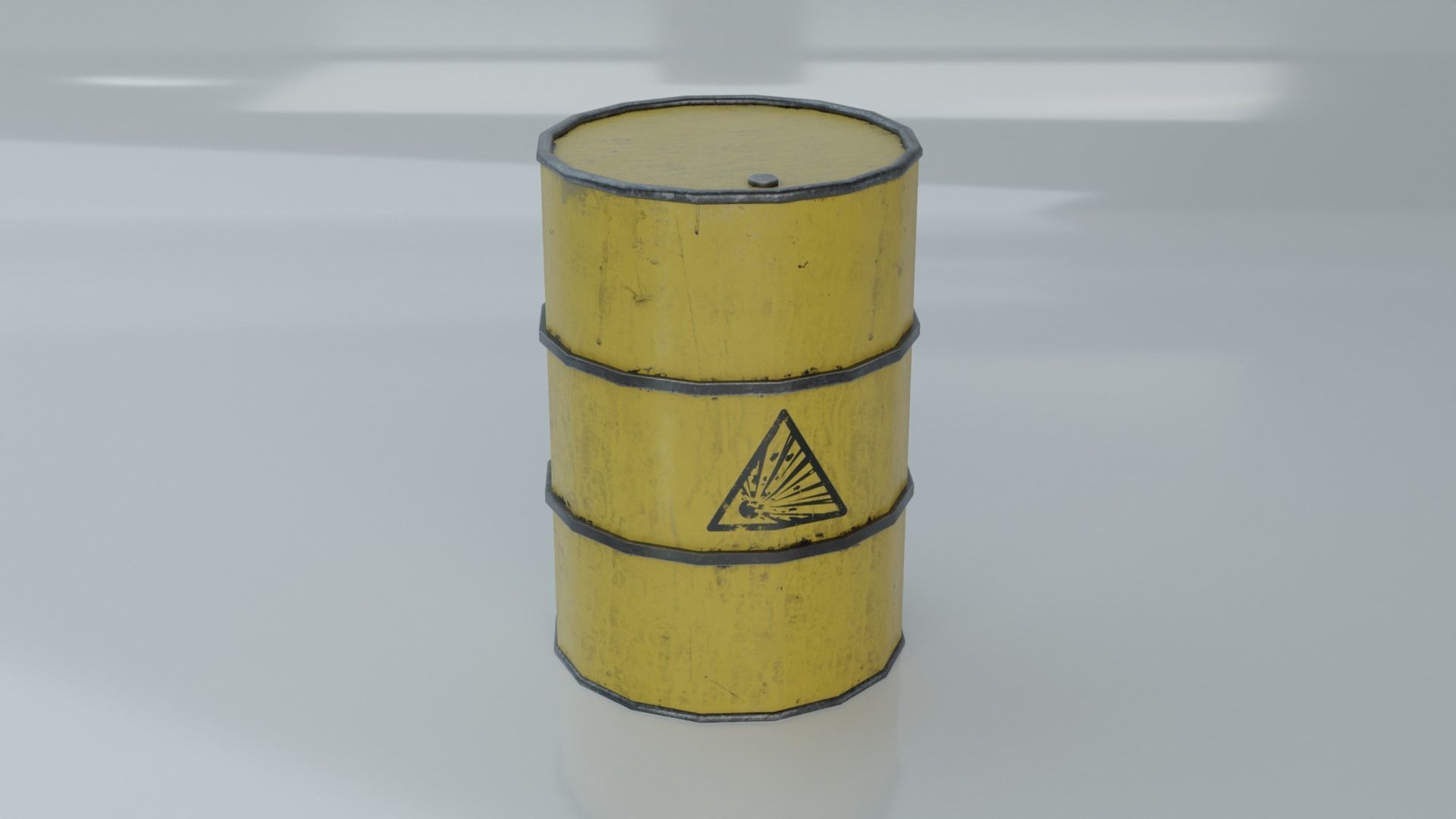Resources Pack - Barrels Low-poly 3D model_3