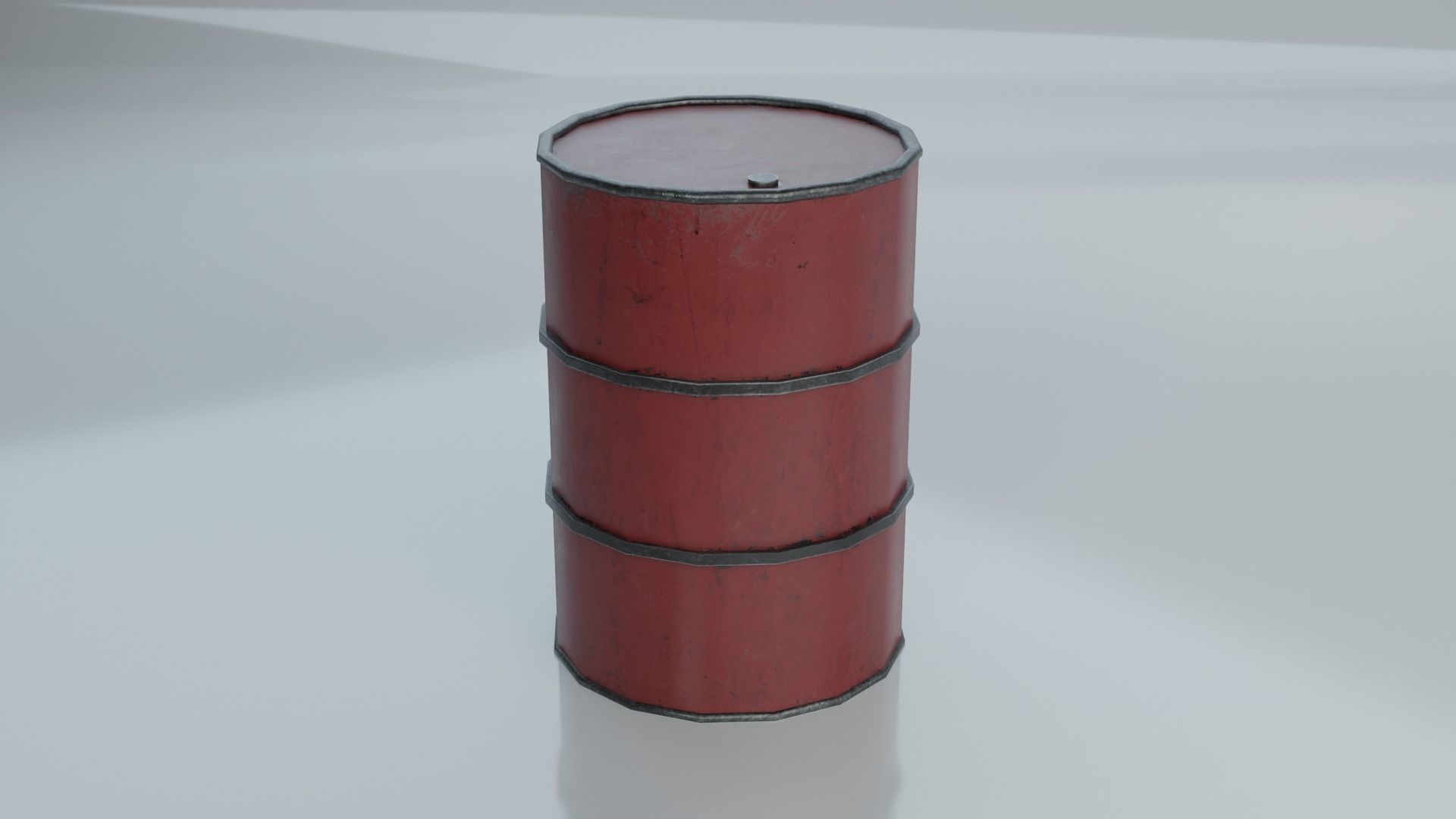 Resources Pack - Barrels Low-poly 3D model_6