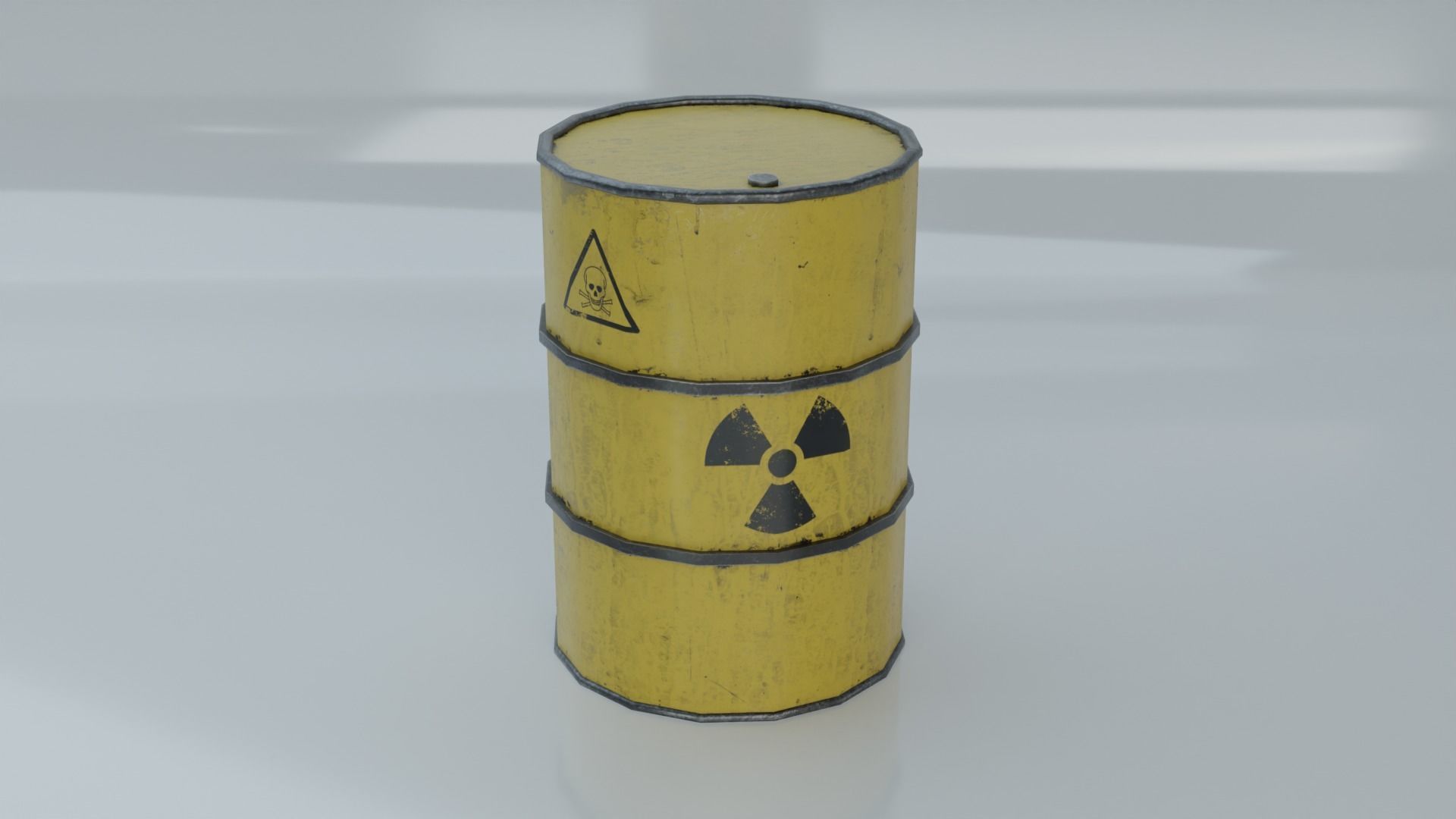 Resources Pack - Barrels Low-poly 3D model_5