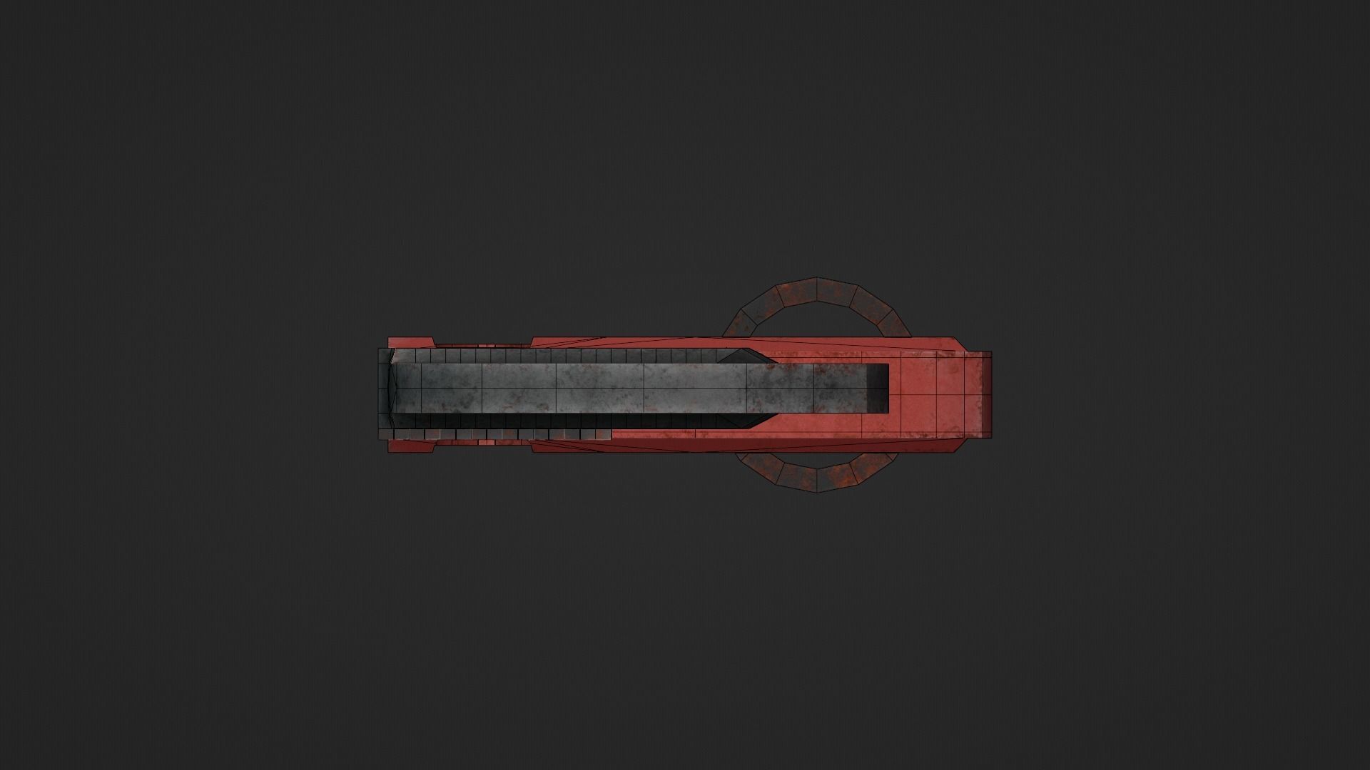 Pipe Wrench Low-poly 3D model_18