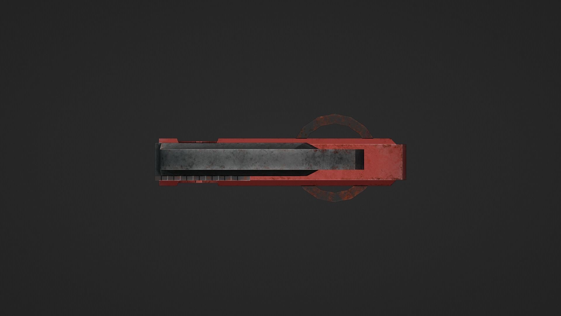 Pipe Wrench Low-poly 3D model_17