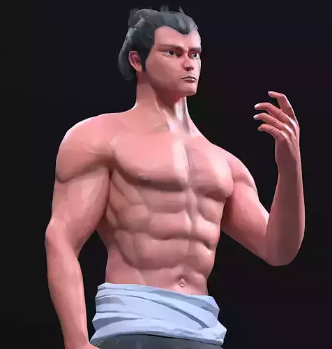 Aoi Todo anime character Gameready