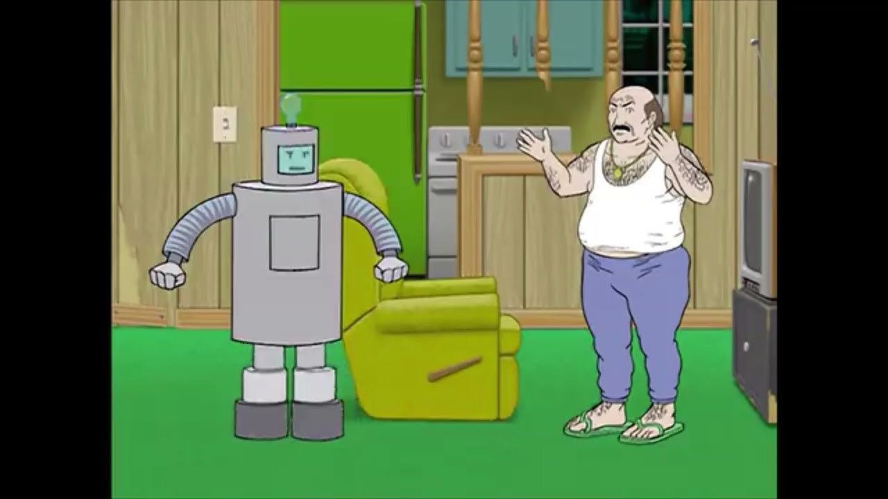 AquaTeen Rudy the Robot 3D print model_9