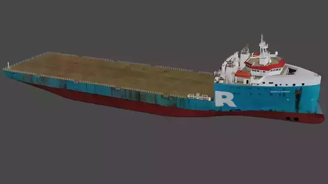 Heavy Load vessel 3D model