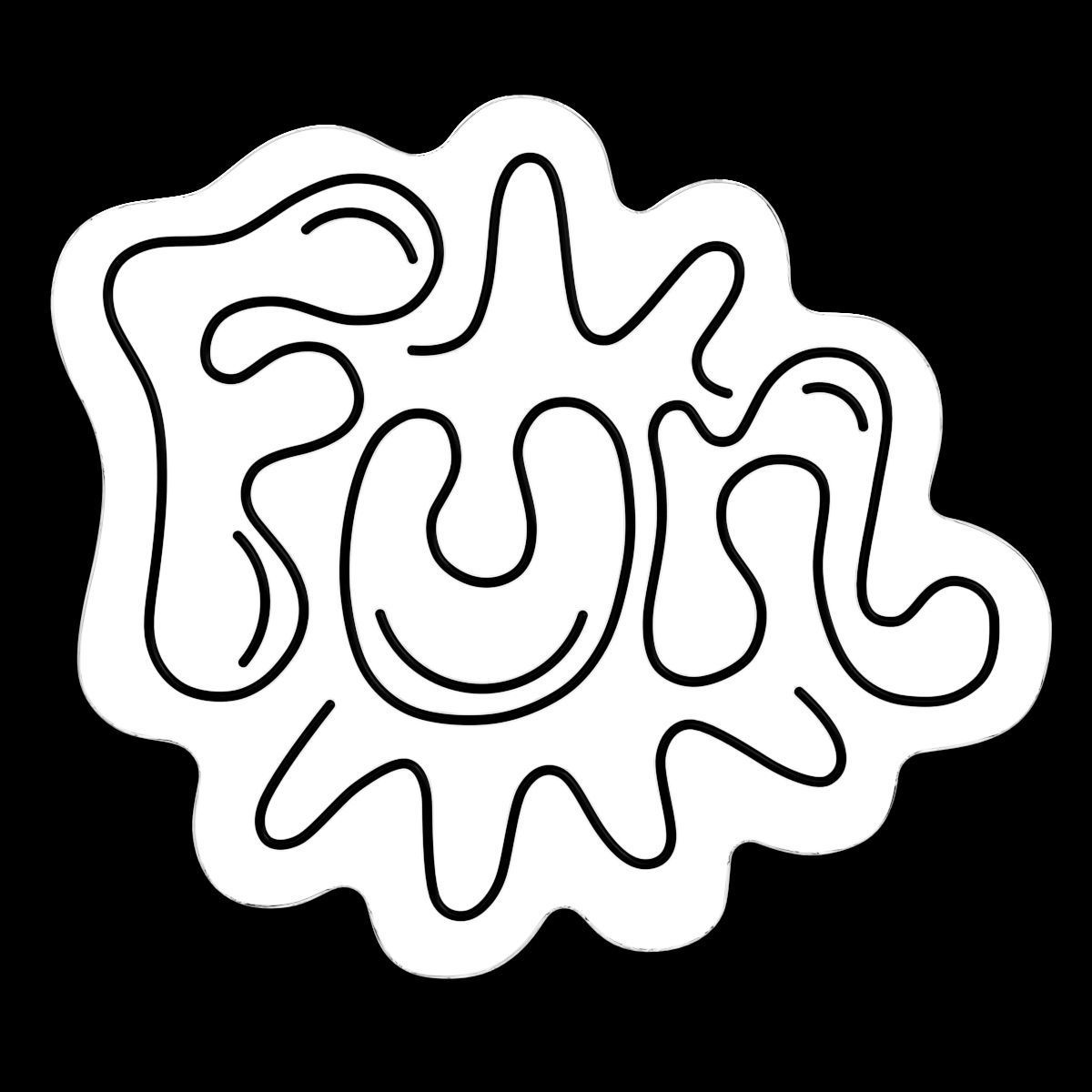 Fun Neon Sign 3D model_3