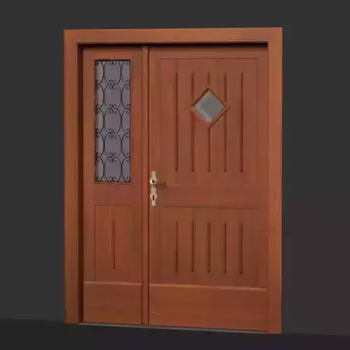 Wood Door 4